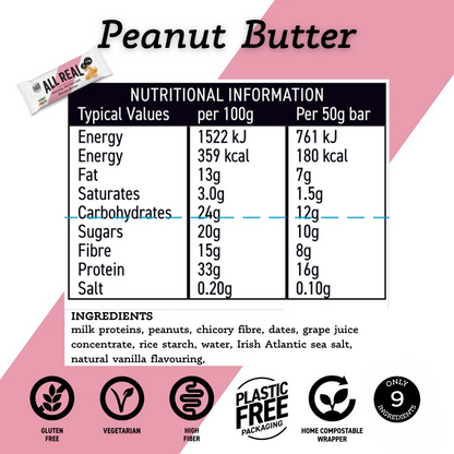 Peanut Butter Protein Bar (x12)