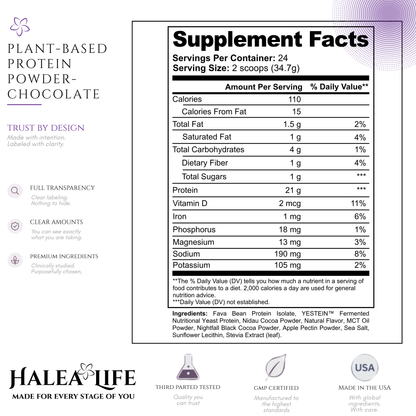 Chocolate Plant-Based Protein Powder