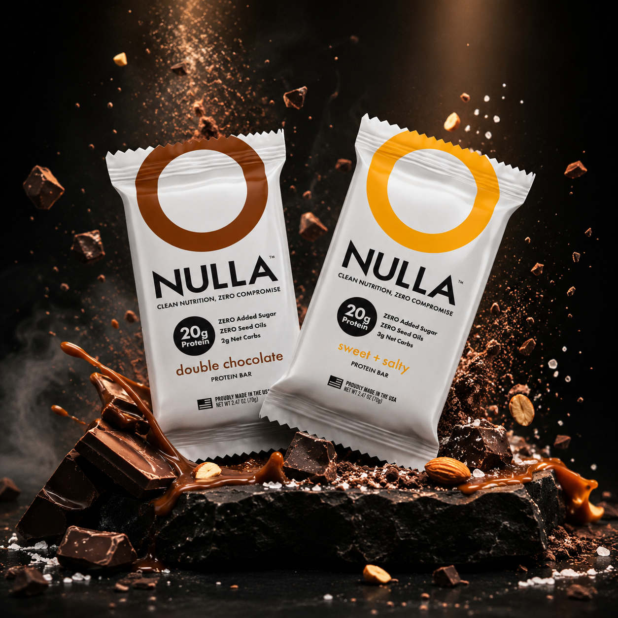 Nulla Protein Bar Box of 12